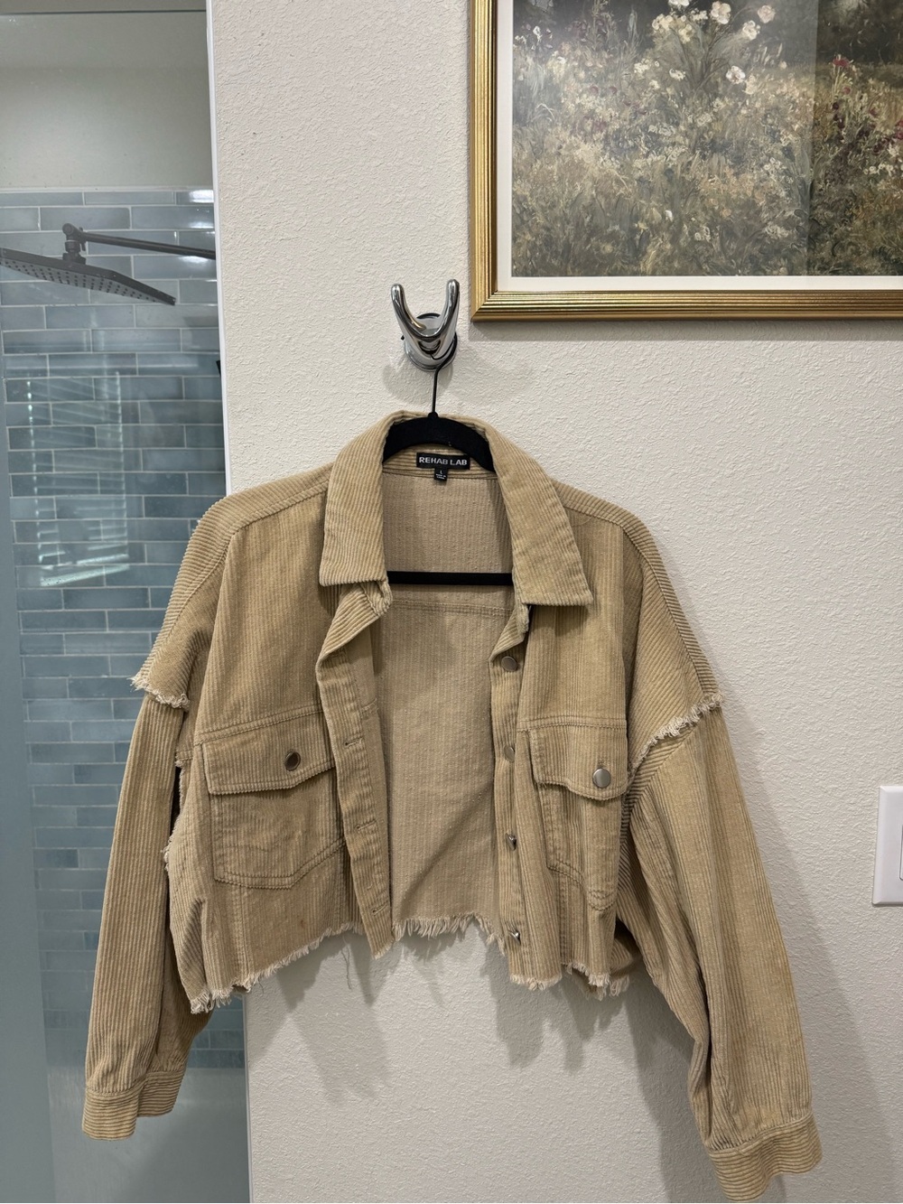 Women’s Rehab Lab Cropped Corduroy Jacket